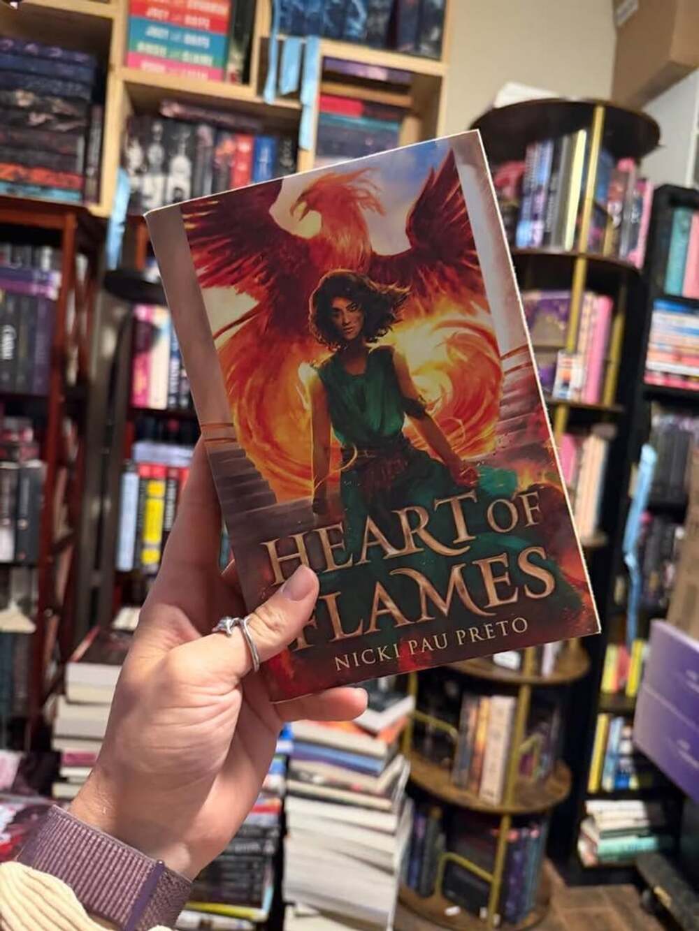Heart of Flames Nicki Pau Preto novel